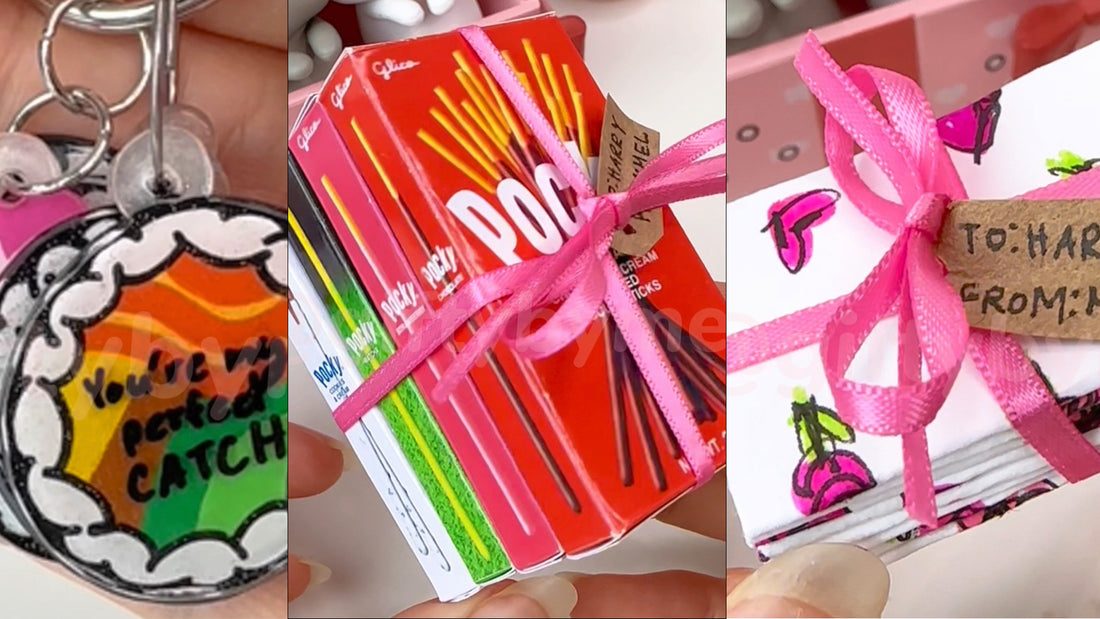 Newsletter #5: Sushi Roll Keychain 🍣💕, Mini Pocky 💕, Mini Love Letters 💕