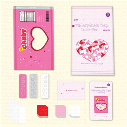 DIY Valentine's Day Candy Bag Gift Kit