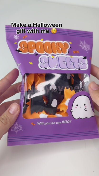DIY Halloween Candy Bag Gift Kit